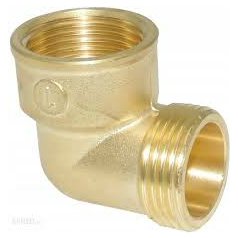 Mosadzné koleno G1/2", vnút./vonk. závit
